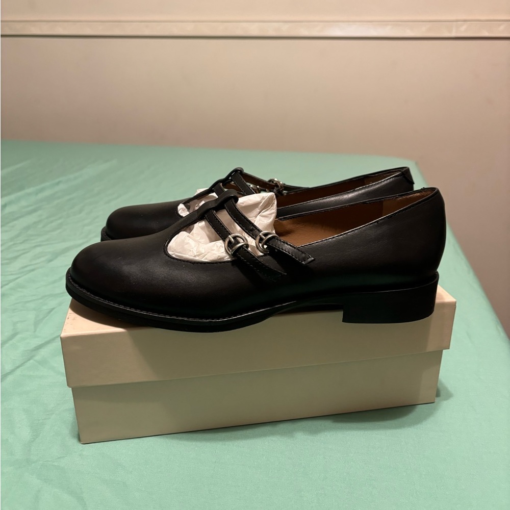 Mauro Leone Leather Mary Jane’s